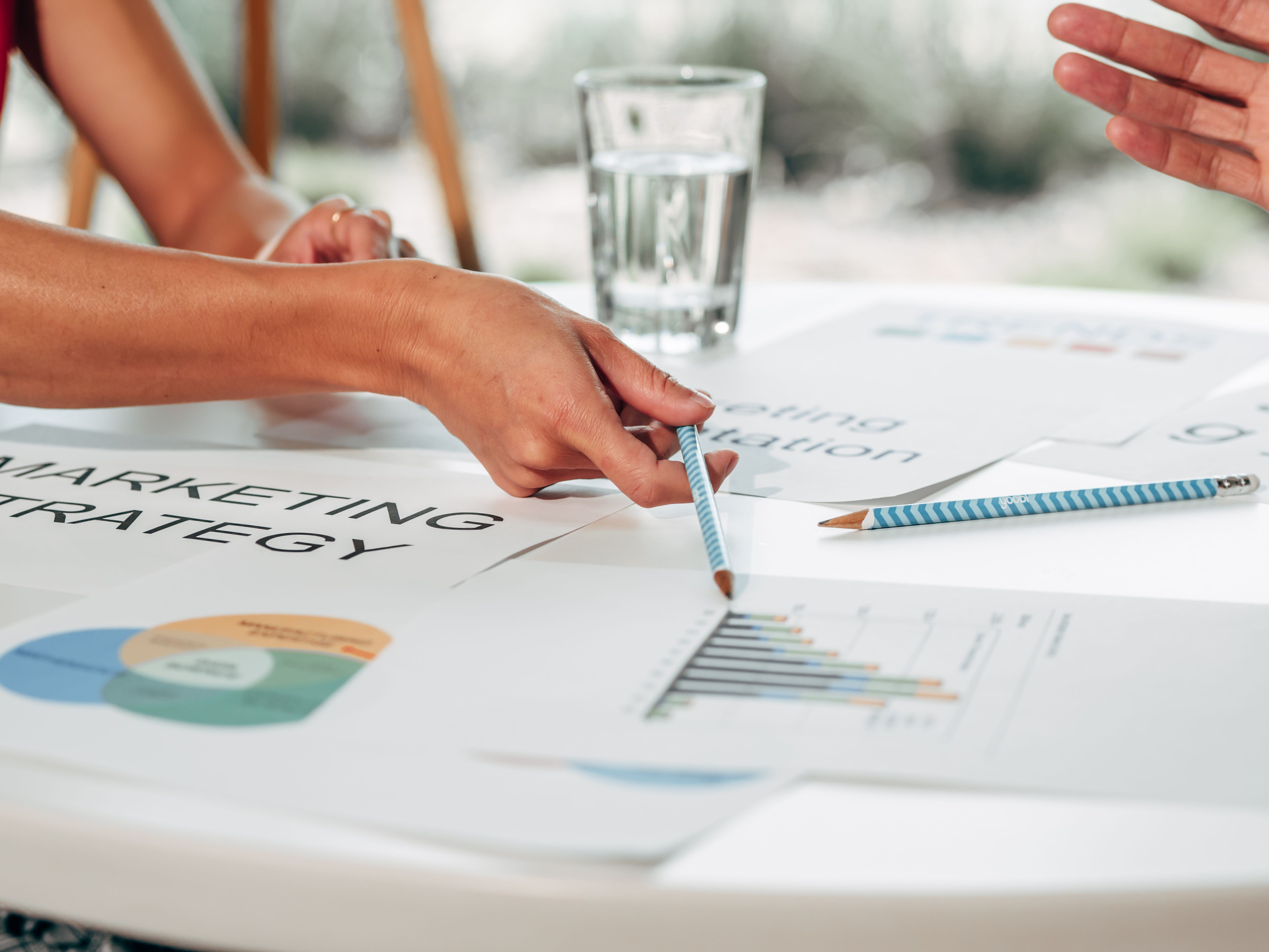 Marketing performance charts